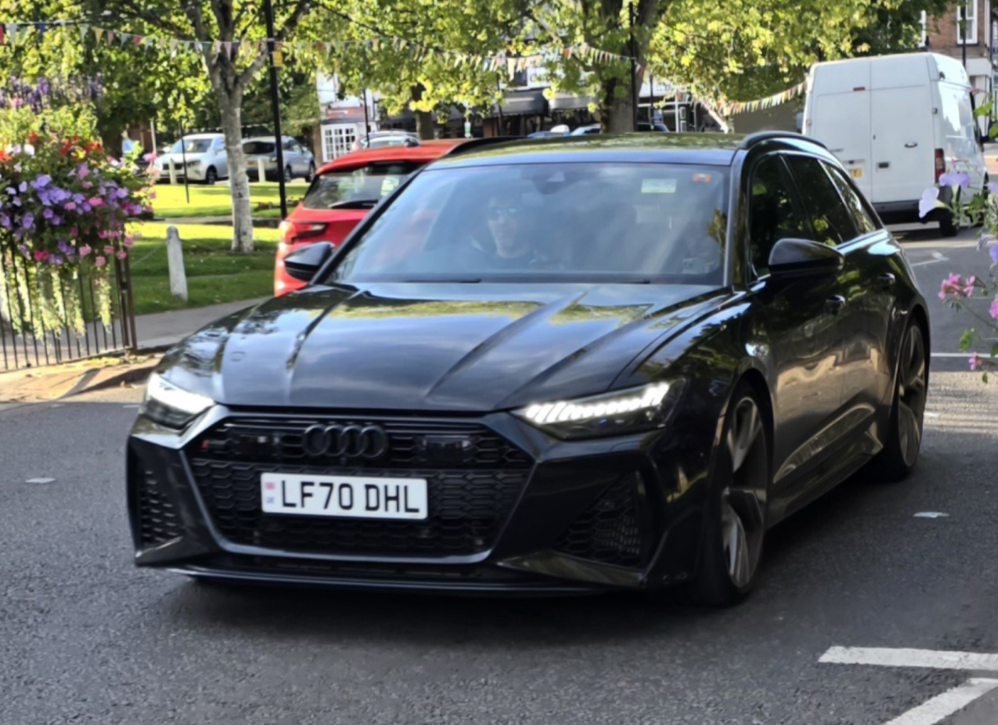 Black C8 Audi RS6 Avant Vorsprung, the C7