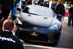 Justin Bell drives the Lexus LFA for Jay Leno's Garage
