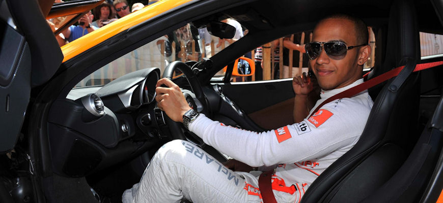 McLaren’s MP4-12C makes its world debut at Goodwood