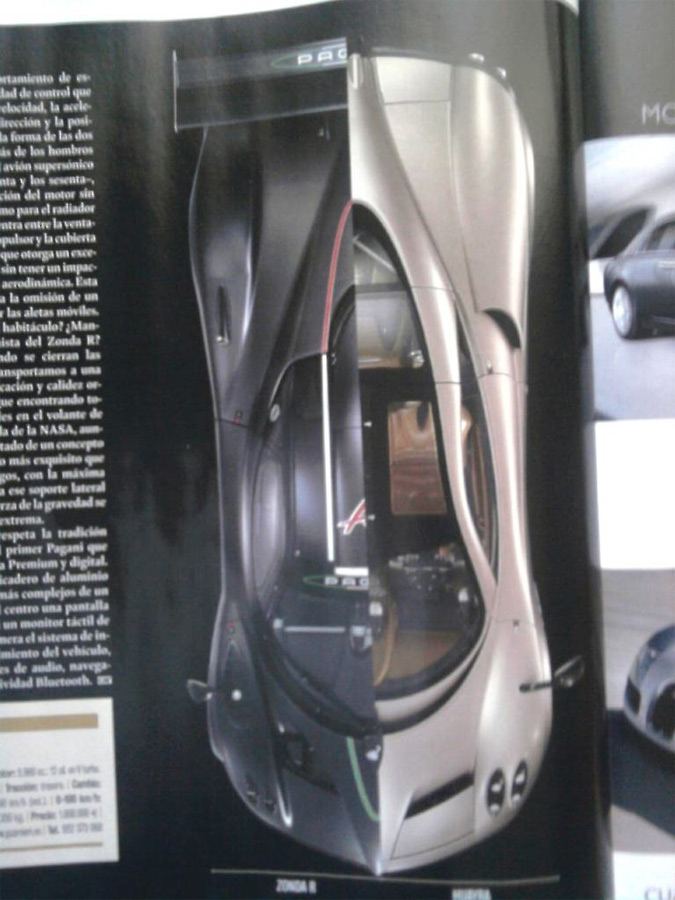 First pictures of Pagani's Huayra leaked ahead of launch