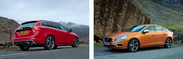 Volvo S60 and V60 R-Design models