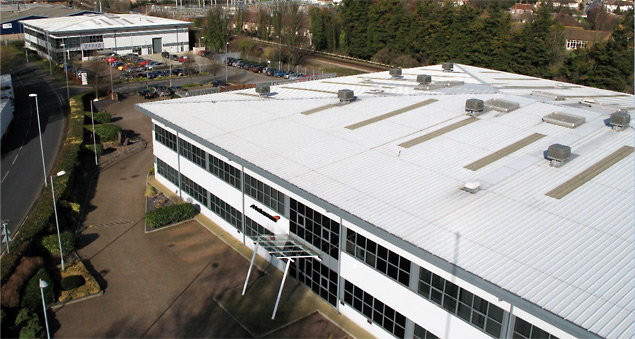 McLaren's Unit 2 facility in Portsmouth