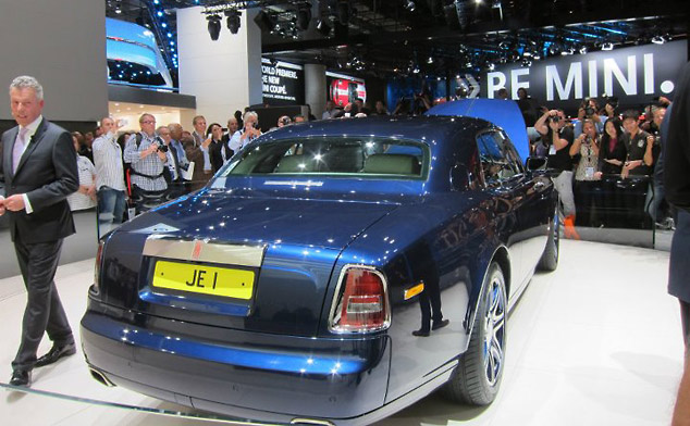 The 9-liter V-16 Phantom Coupe