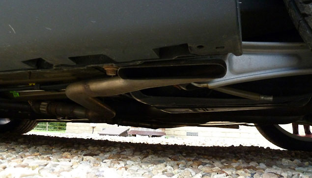 Auxillary pipes on the Boss 302
