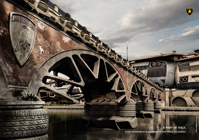 Lamborghini remakes C'était un Rendezvous to promote the new Super Trofeo Stradale