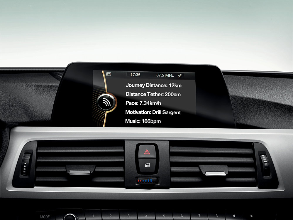 BMW introduces the driverless Running Coach