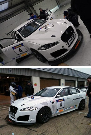 Jaguar XF 24hr news Jaguar adds another 24 Hour race win to its list of achievements with a diesel XF S