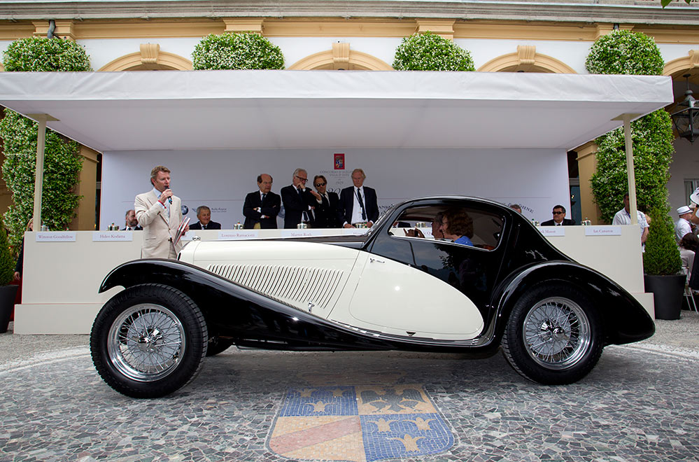 alfa romeo 6C 1750 The cars are the stars at Villa d’Este