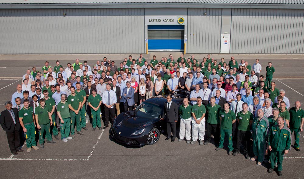 Lotus Exige S production G1 Lotus Chief speaks out on his plans for the company as the first Exige S is produced
