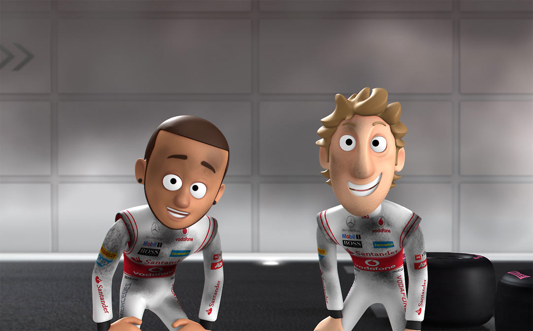 EXCLUSIVE: Checo Pérez joins Button for a new series of 'Tooned'..