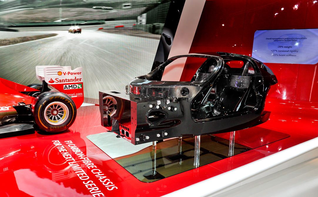 Birth of the Ferrari F70: a study in carbon