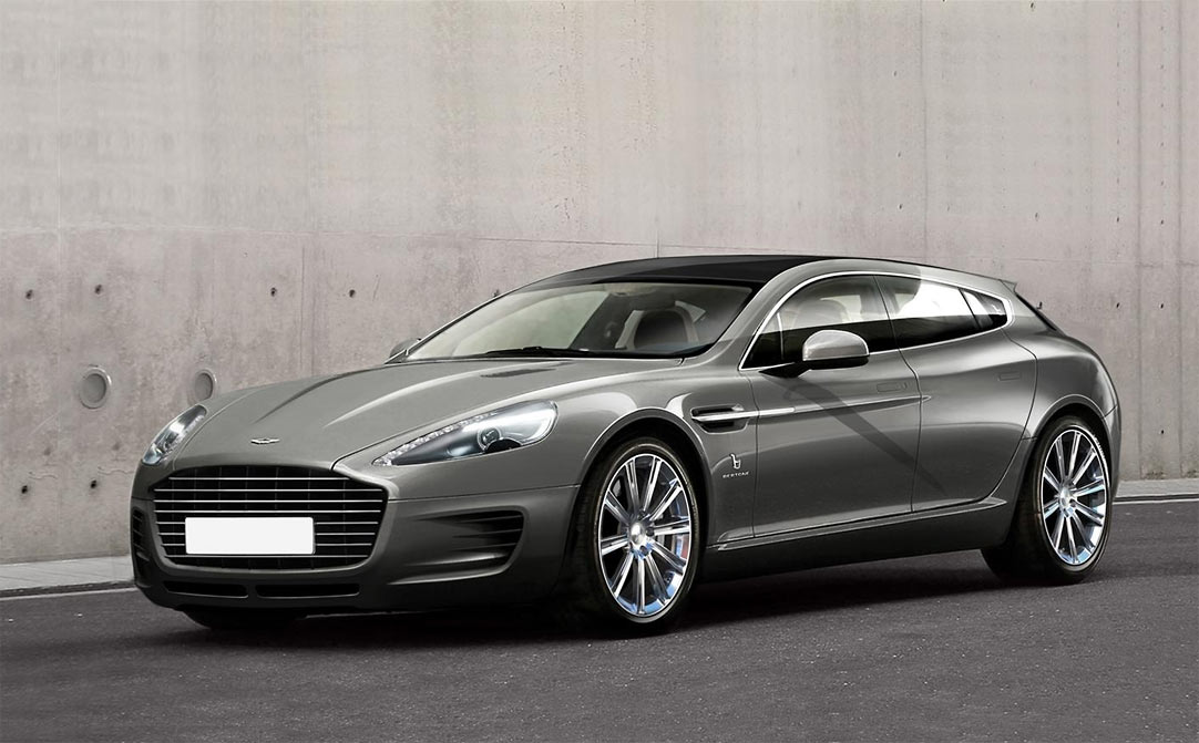 Bertone celebrates reveals a shooting brake Aston Martin Rapide