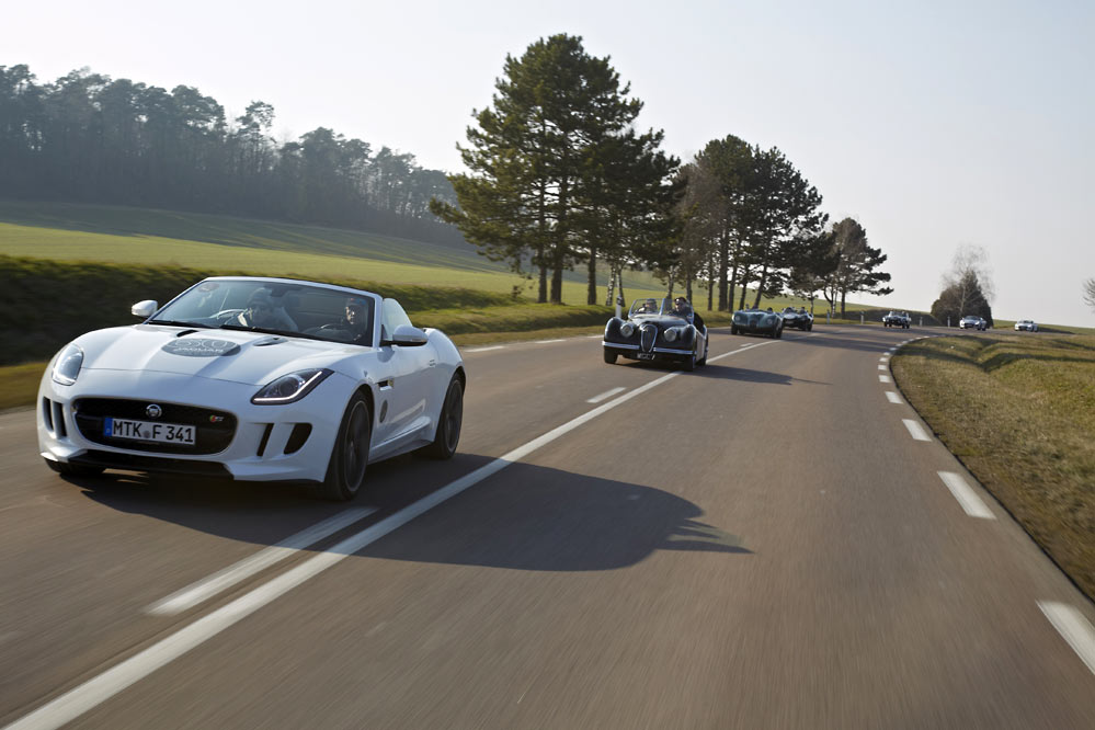 Jaguar F Type Bloodlines G5 Andy Wallace recreates history with a 179mph run in Jaguars F Type V8 S (w/VIDEO)