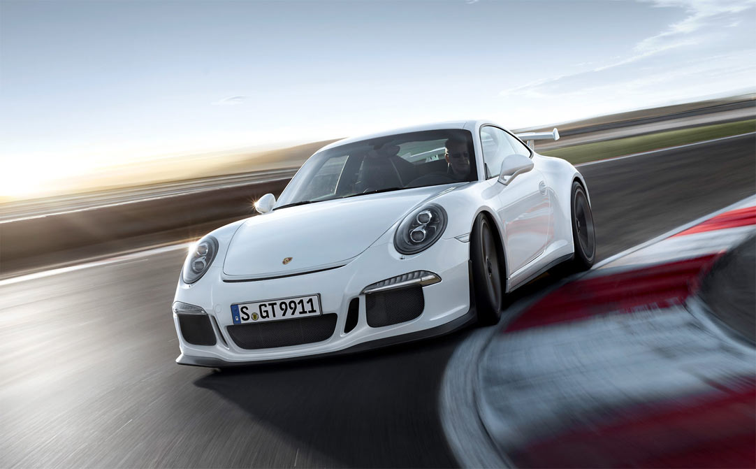 This is the fifth-generation Porsche 911 GT3 (Type 991)
