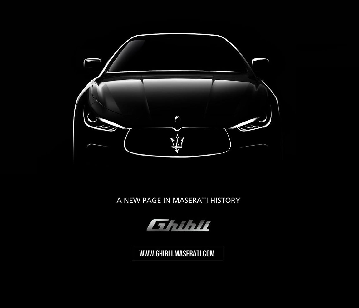 First official photos of the new Maserati Ghibli