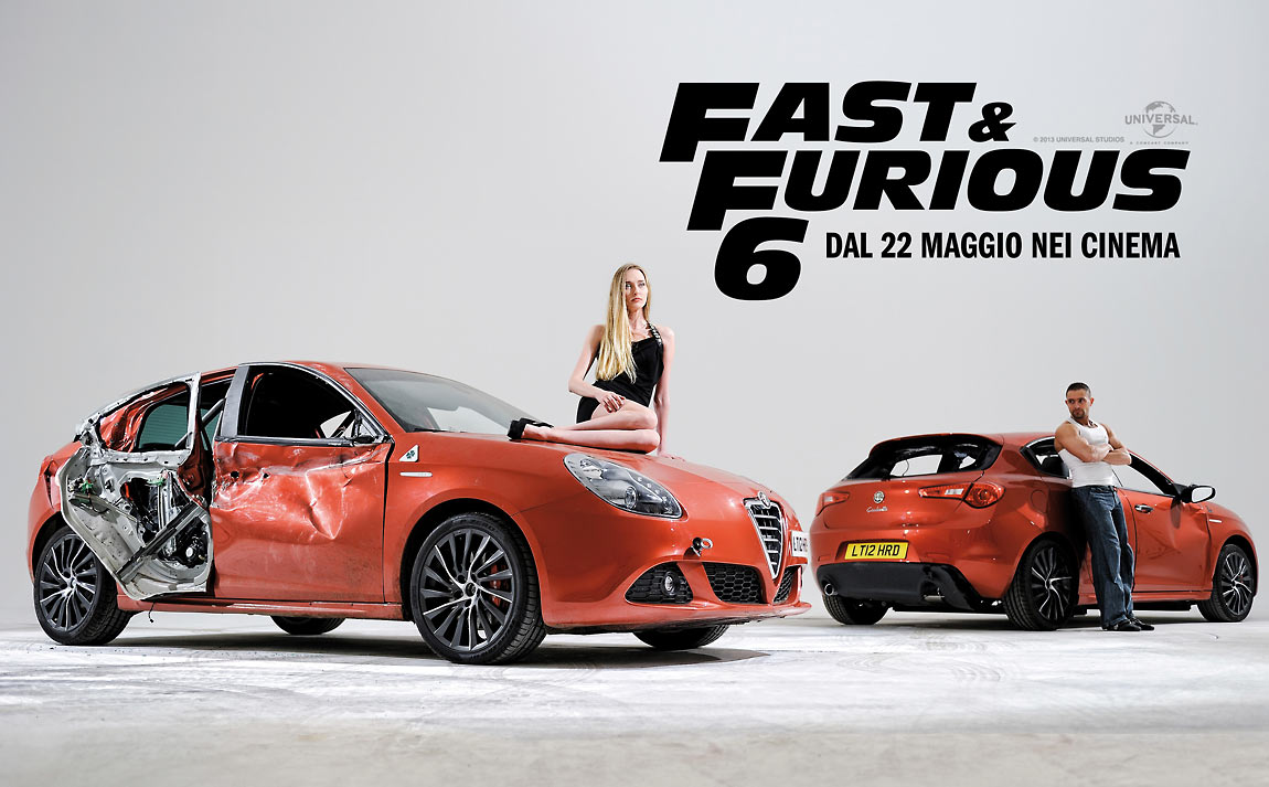 FastFurious6 Giulietta G0 999x619 Fast &amp;amp; Furious 6 launches a new series of Alfa Romeo promotions (w/VIDEO)