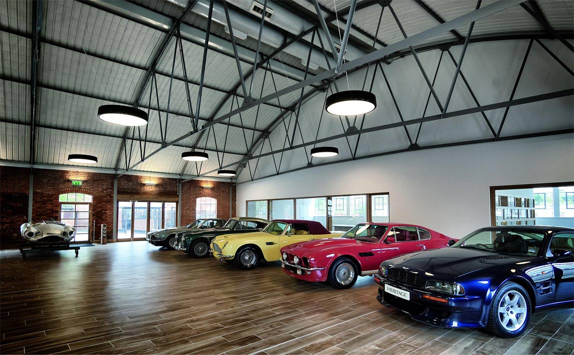 Aston Martin opens its first Heritage Showroom at Newport Pagnell