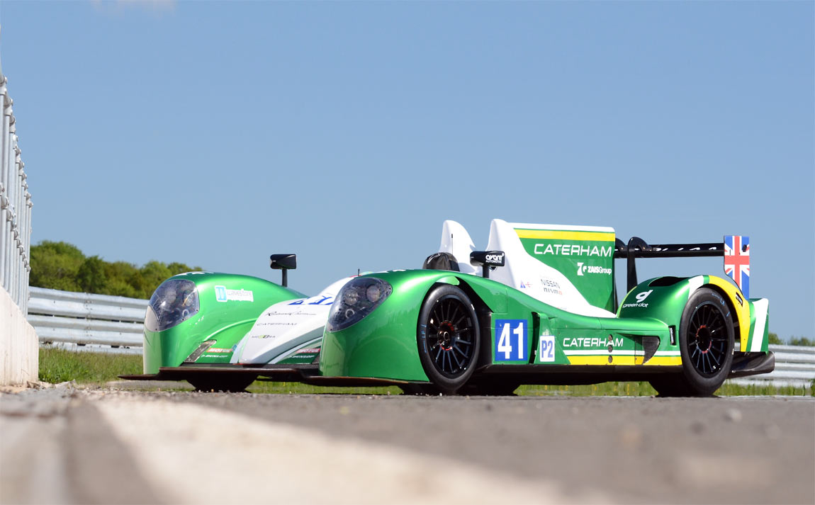 Caterham faces up against Alpine at the Le Mans 24 Hours
