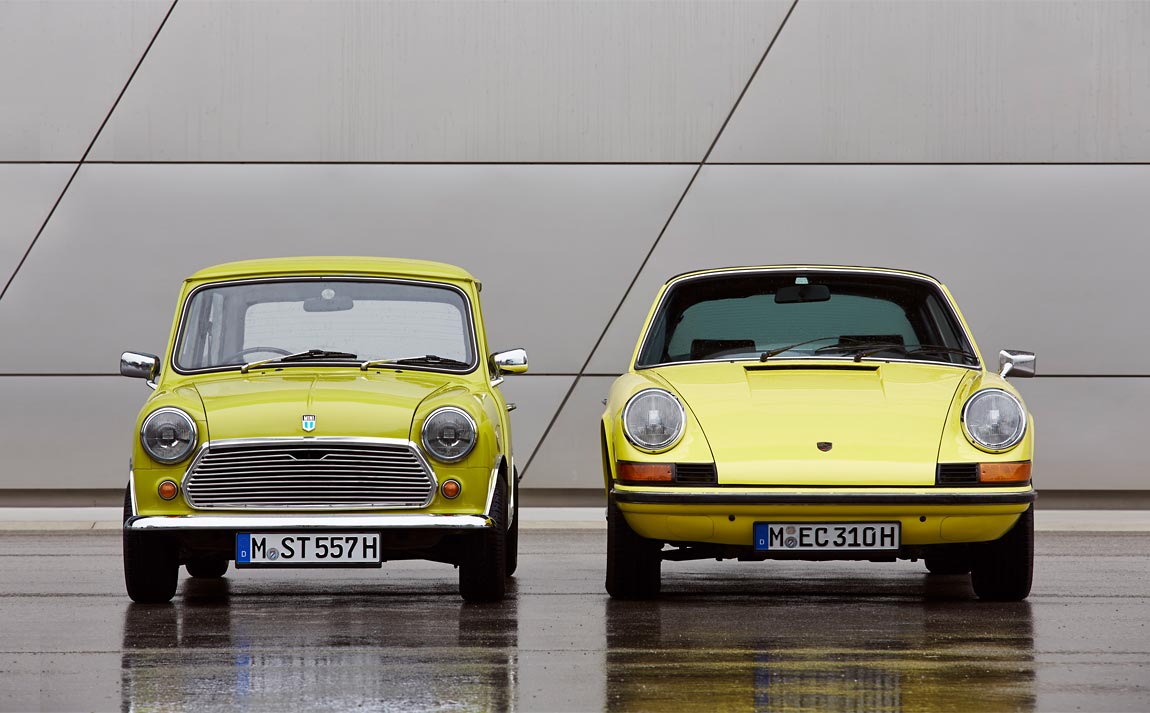 MINI gatecrashes Porsche’s 50th Birthday celebrations for the 911
