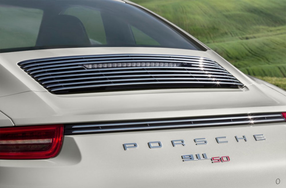 Porsche 911 50 Years Edition G3 999x658 Porsche reveals a limited edition 50th Anniversary 911