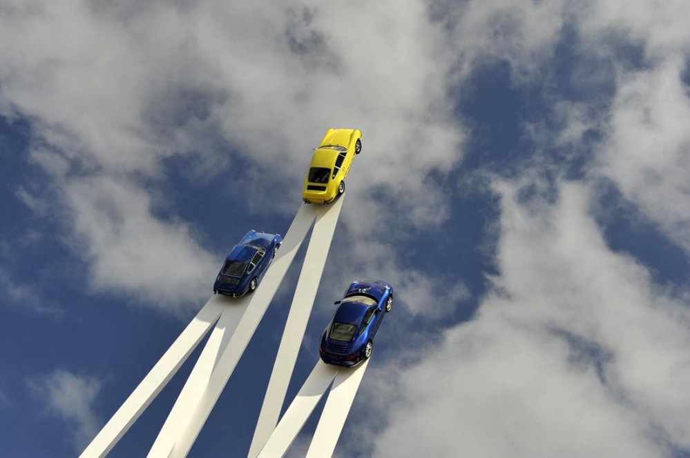 Goodwood-FoS-2013-Porsche-911-Sculpture