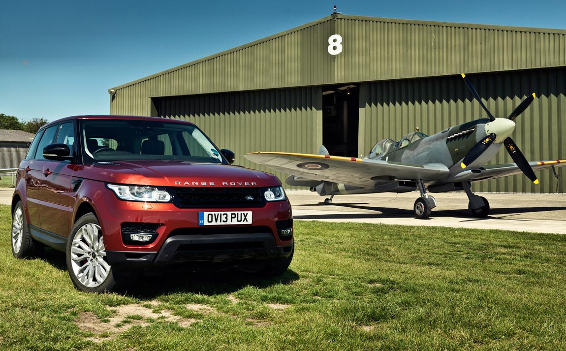 Head to head: Range Rover Sport versus Spitfire