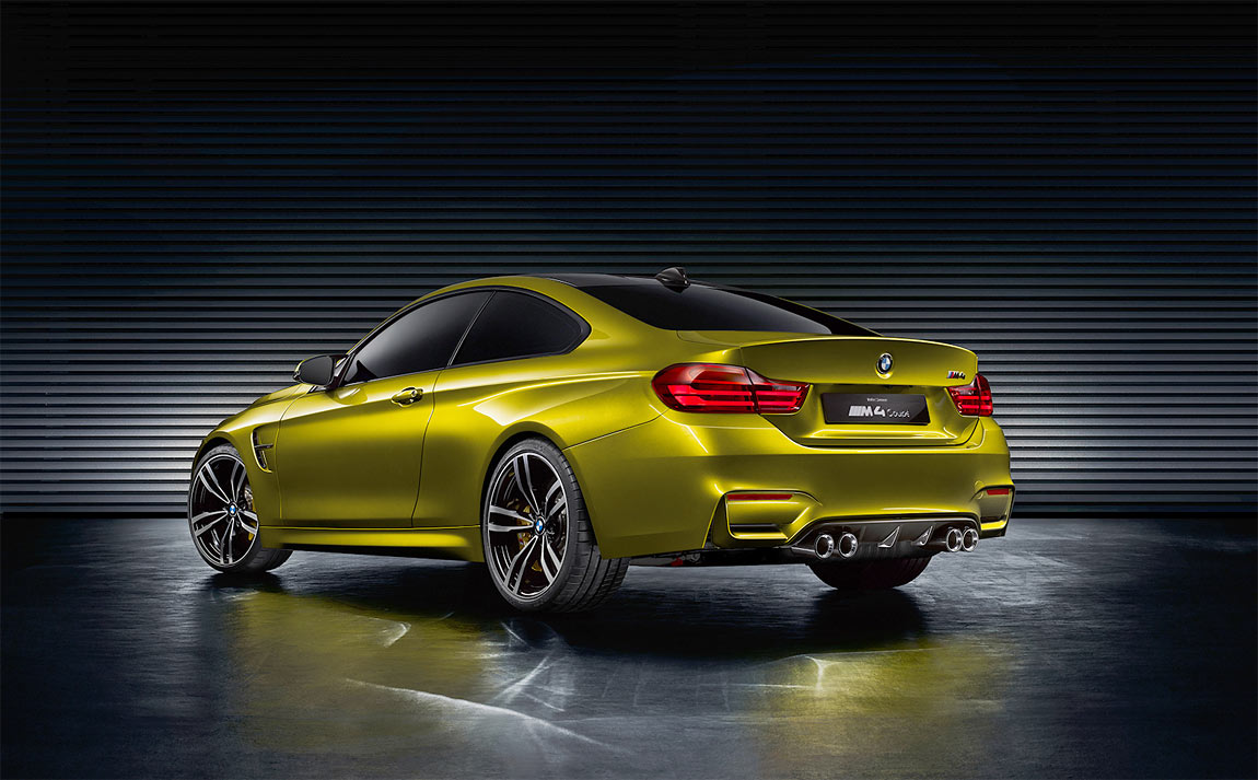 Official pictures of BMW’s M4 Coupé..