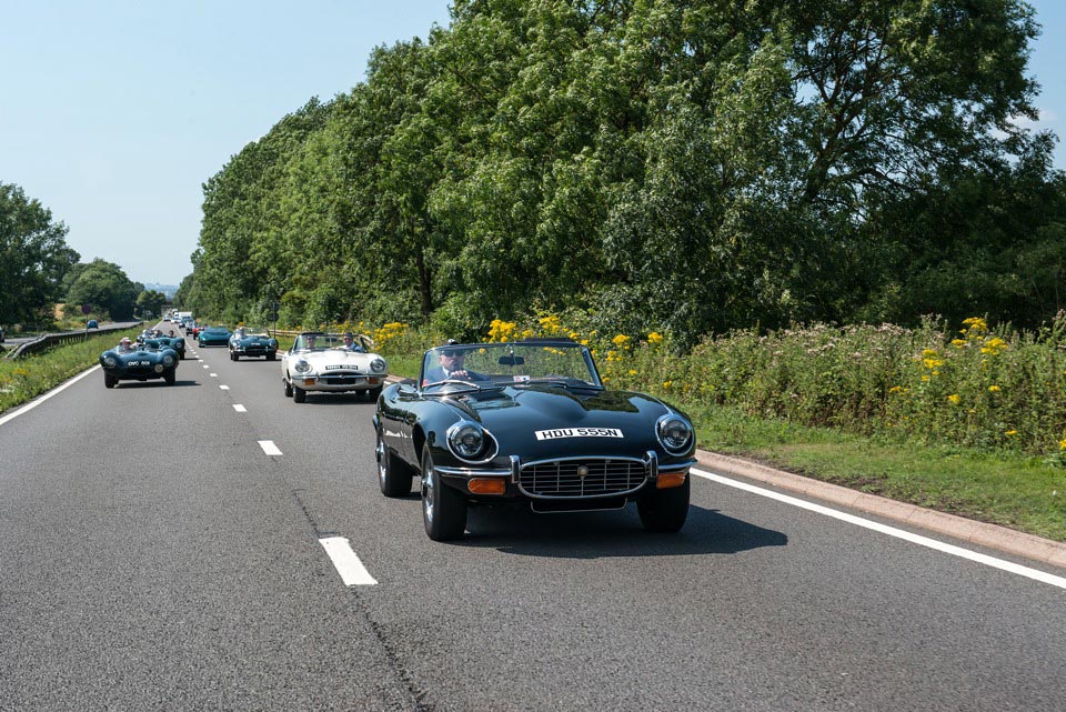 F TYPE heritage procession G4 Jaguars very first F TYPE leads the companys heritage collection (w/VIDEO)