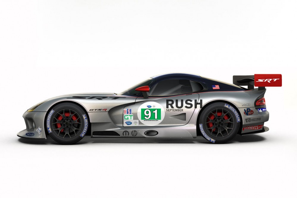 RUSH Chrysler SRT G1 999x665 Chryslers SRT Viper to promote the film RUSH