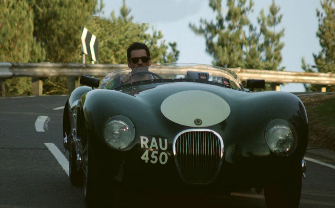 British Model David Gandy describes his passion for driving sports cars