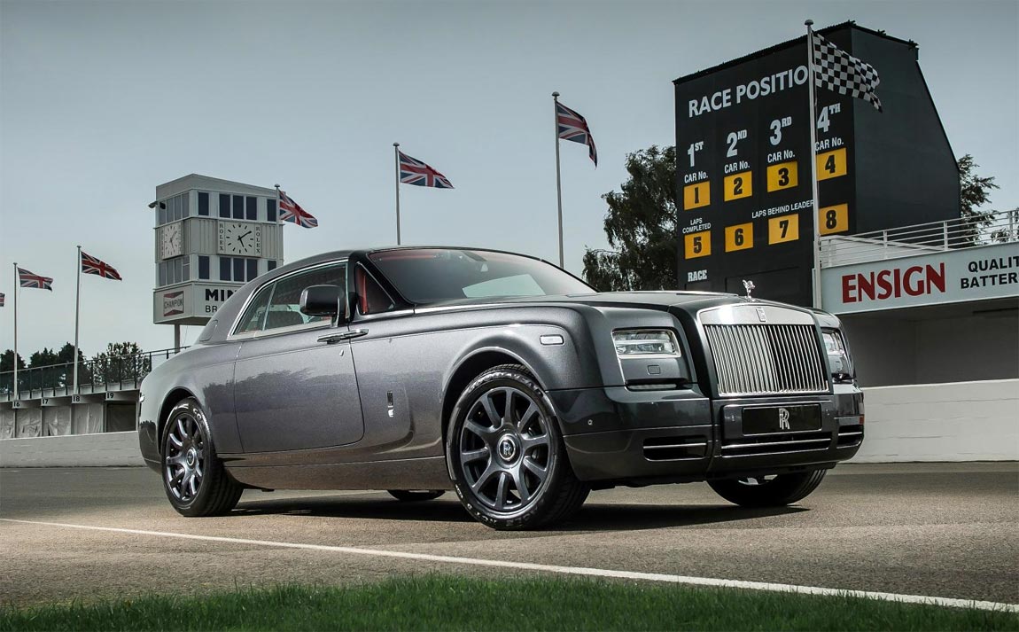 One-off Rolls-Royce Chicane Phantom Coupé celebrates Goodwood Motor Circuit