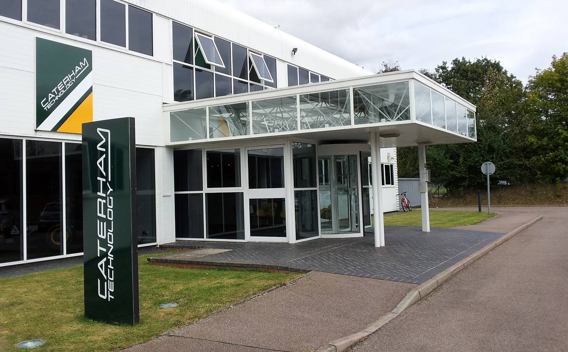 Caterham engineers for lightness at Hingham