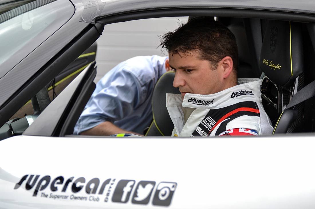 Mat Jackson in Porsche 918