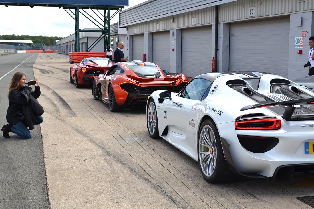 McLaren P1 Porsche 918 Spyder and LaFerrari